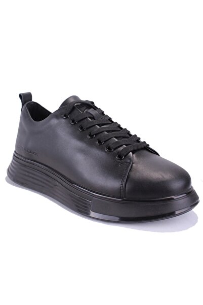 Hammer Jack 10225018 Рабат Чорні ортопедичні чоловічі шкіряні черевики на щодень