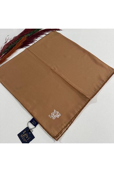 Levidor Μονόχρωμο κασκόλ Levi'dor Trend Camel - LVB43
