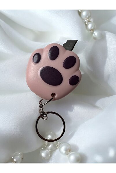 Bukiro Pati Maket Bıçak Kedi Pati Anahtarlık Maket Bıçağı Taşınabilir Falçata...