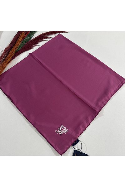 Levidor Μονόχρωμο κασκόλ Levi'dor Trend Plum - LVB05