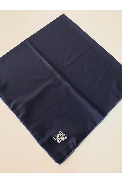 Levidor Levi'dor Trend - Σκούρο Ναυτικό Μπλε μονόχρωμο κασκόλ LVB32