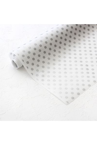 Bimotif 70X100 cm 100 Pcs Metallic Patterned Silver-White Package Papers
