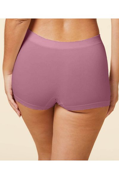 MİSTİRİK Moncorno Model - Recovery and Tight Knitted Boxers, Dusty Rose Color