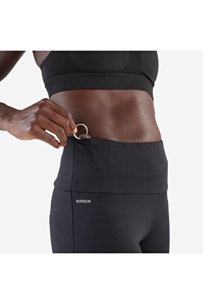 Decathlon Kiprun Kadın Bisiklet ve Koşu Şortu - Siyah - Kiprun Run 500 Confort