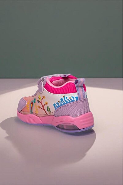 Oksit Zıpy Unisex Kids Baby Lighted Comfortable Non-Slip Sole Sneakers