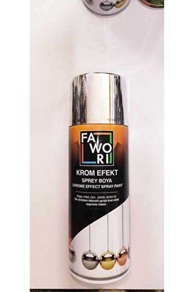 Fawori FAWORİ AKRİLİK SPREY BOYA KROM EFEKT GÜMÜŞ