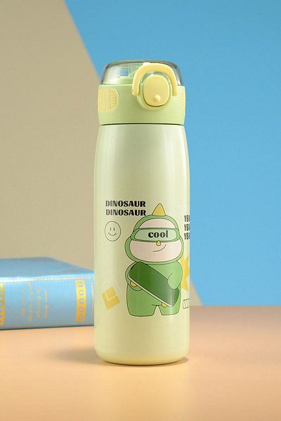 Weather Forecast Green 316 L Steel 620 ml Water Bottle - Cin850Ys