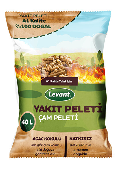 LEVANT YAKIT PELETİ 40 L A1 KALİTE