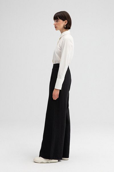 Touché Privé Kalhoty Kupra s vysokým pasem - Stylový design
