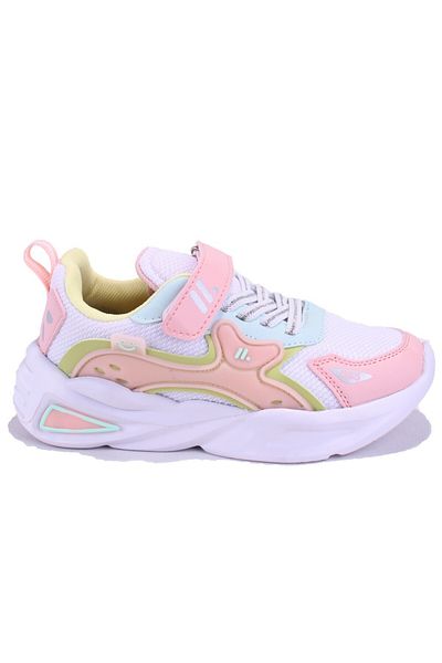 DAGOSTER DJA76-ARX555 Pantofi sport ortopedici de zi cu zi pentru fete alb roz