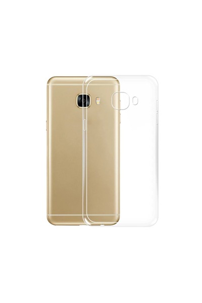 NANOSPACE Samsung Galaxy C5 İle Uyumlu Kılıf Süper Silikon Kapak