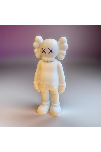 3DLAYERCRAFT Kaws Companion Figür Büyük Boy 20 cm Companion Open Edition Vinyl Figure