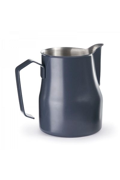 Lacor Retro stainless steel milk frother mug, 500 ml, gray