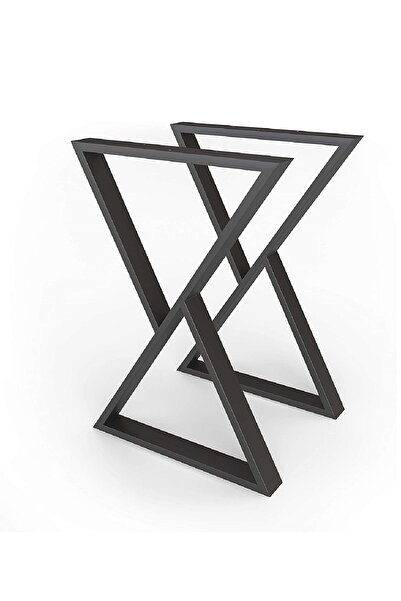 TOLIAHOME Metal Masa Yemek Masası Çalışma Masası Ayağı 2 Adet Ayak 72 Cm Mobi...