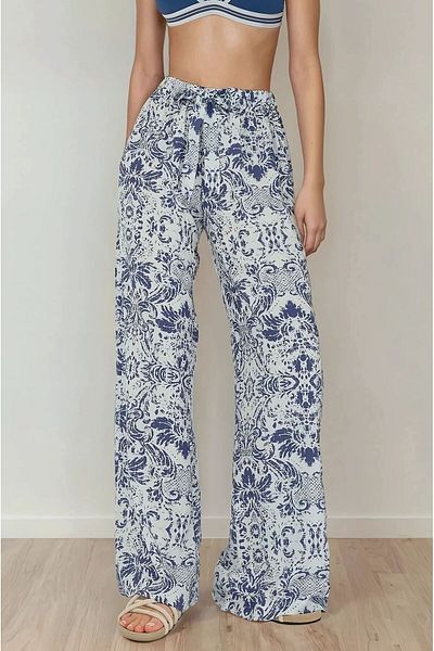 Hiccup Pantaloni cu modele cu talie elastică