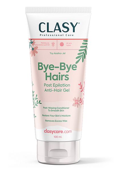 Clasy Care Bye-bye Hairs Post-Epilation Hair Reduction Gel (POST-EPILATION ANTI-HAIR GEL)