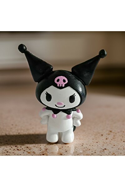 Genel Markalar Hello Kitty Kahramanı Kuromi Figür 13 cm