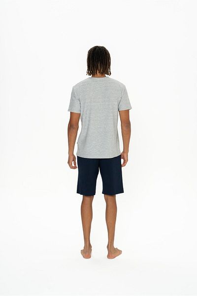 U.S. Polo Assn. Σετ μπλουζάκι και σορτς με λαιμόκοψη, τσέπη, U.S. Polo Assn printed, ανδρικό, κοντομάνικο μπλουζάκι & σορτς