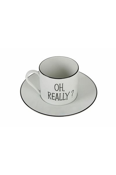 Porland Be Happy Single Teacup with Saucer 180cc 2016ST021232202
