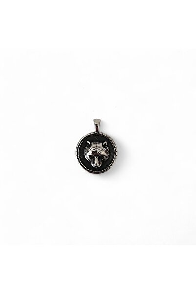 Hedea Bear Head Steel Pendant