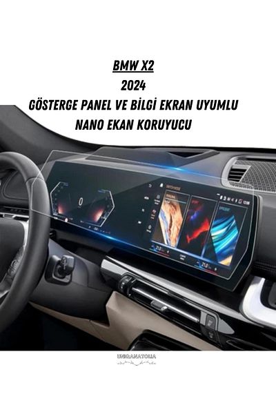 UniqAnatolia Bmw X2 2024 Digital Display and Multimedia Compatible Nano Screen Protector