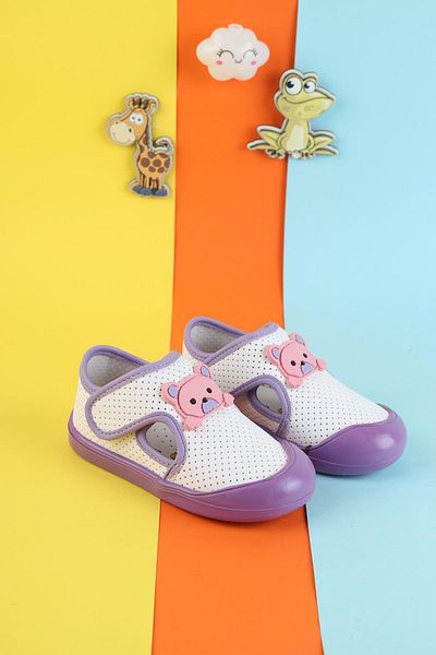 Moda Lime New Season Colorful Girls' Sandals - Baby, Teddy Bear