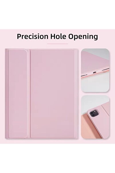 Sphone Apple Ipad Pro 12.9 inç 3/4/5/6. Nesil Kılıf Bluetooth Klavye Keyborad Akıllı Stand Renkli Touch Pad