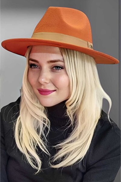 Trenderrs Жіночий панамський капелюх з фетру