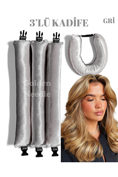 Golden Needle Styling pentru păr catifelat Cârnați pentru păr catifelat și Bu...