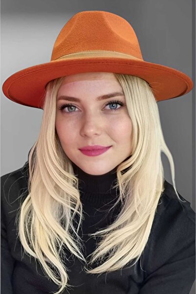 Trenderrs Жіночий панамський капелюх з фетру