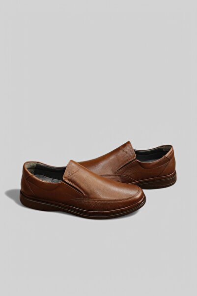 Fancy BÜYÜK NUMARA BABA DEDE AYAKKABISI ORTOPEDİK DERİ