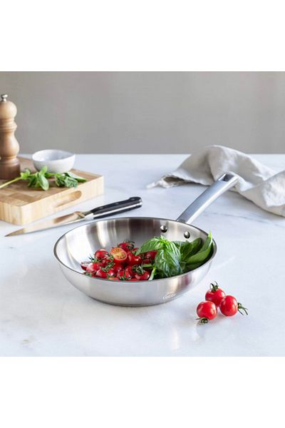 Lacor Stainless Steel Frying Pan, Foodie, 20 Cm