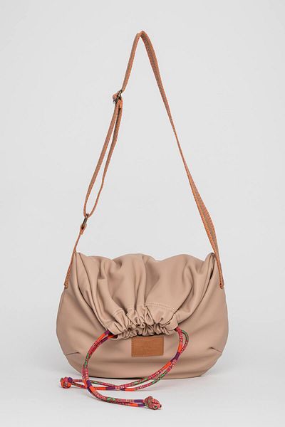 Jacquline Emily Casual γυναικεία τσάντα χιαστί και ώμου - με κορδόνι και επένδυση