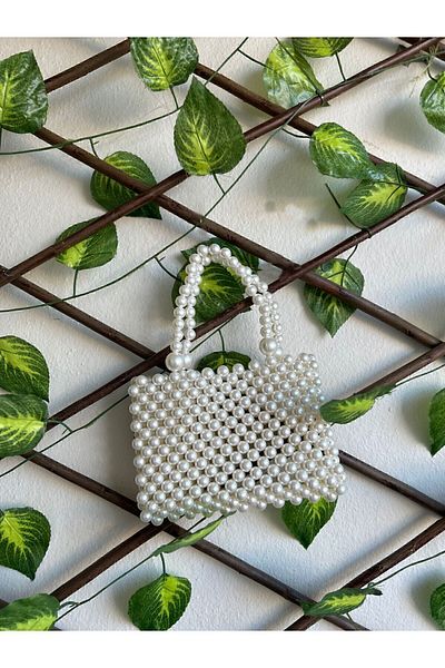 GÜLSEMALİ Pearl Bag Pearl Bag (Hand Made)