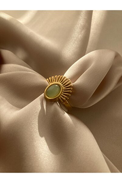 Sueno Vintage Ayarlanabilir Çelik Yüzük Diosa