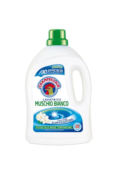 chante clair Detergent de rufe lichid, Muschio Bianco, 28 spalari, 1260 ml, ChanteClair