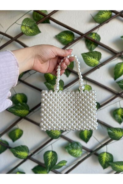 GÜLSEMALİ Pearl Bag Pearl Bag (Hand Made)
