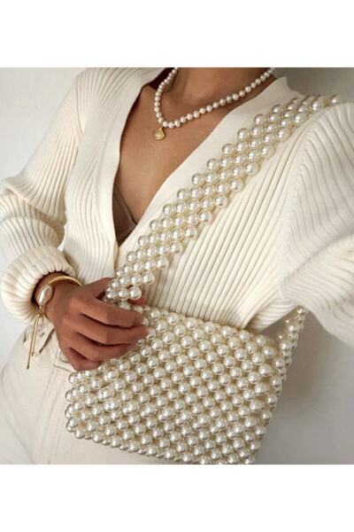 GÜLSEMALİ Жіноча сумочка з перлинками