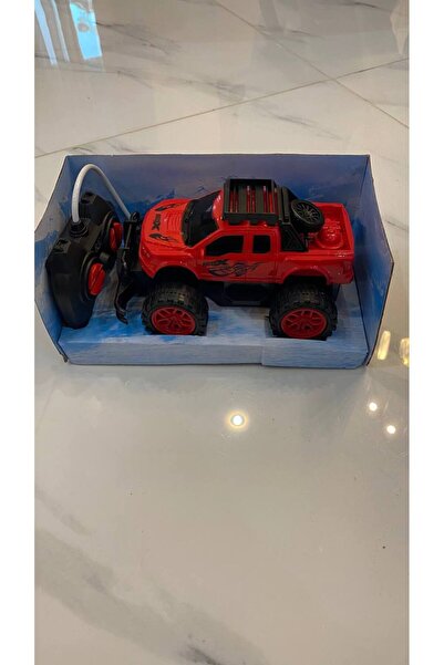 Magicway Uzaktan Kumandalı Işıklı Off Road Kırmızı Jeep Full Fonksiyonlu Pilli Oyuncak Araba