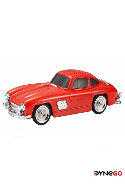 Dynego Nostaljik Ledli Roadster Araba Fm Radyolu Bluetooth Hoparlör Speaker K...