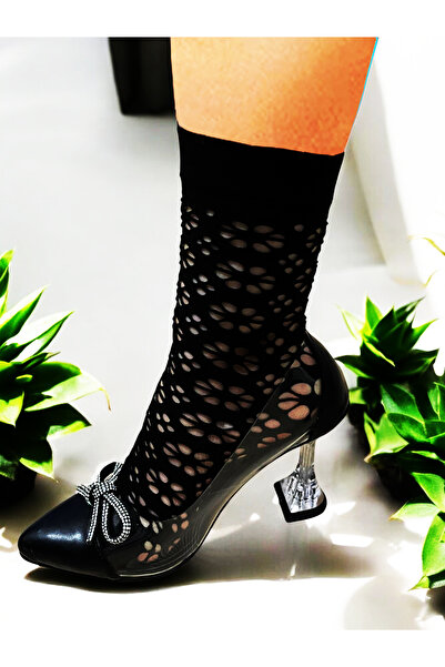 KEMSON Daisy Flower Design Dimensiune standard Până la genunchi Sexy Socket Fishnet Pantaloni Ciorapi