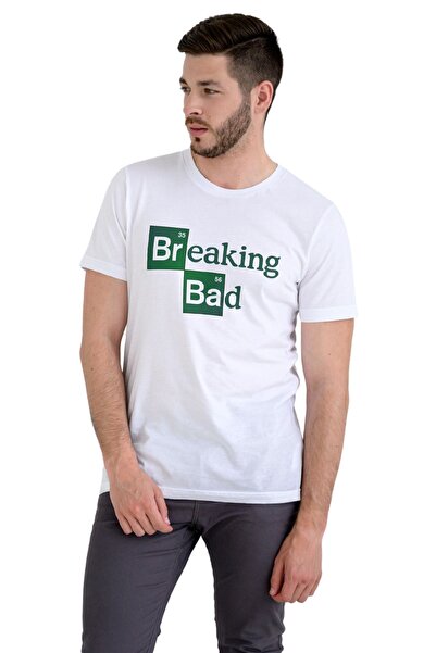 Texclusive Tricou alb unisex Breaking Bad