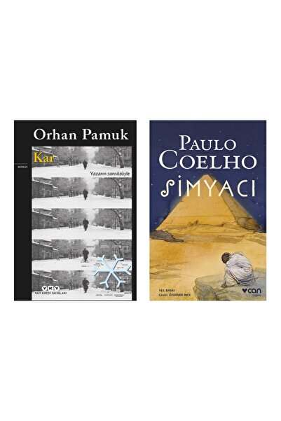 Yapı Kredi Yayınları Kar - Orhan Pamuk - Simyacı (Ciltsiz) Paulo Coelho