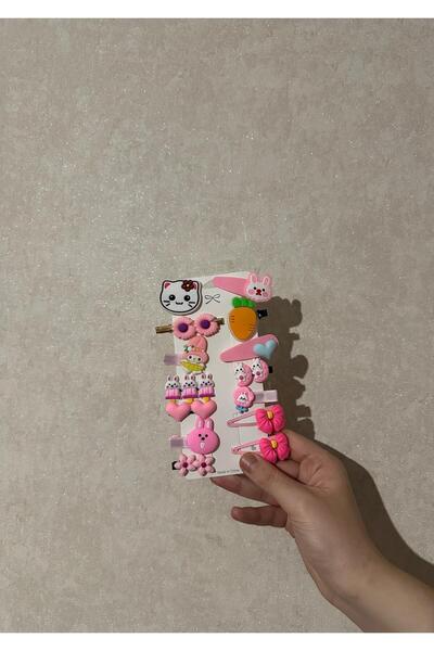 Şirin Oyuncak Set de 14 catarame pentru copii cu figuri mixte