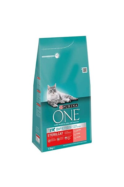 Cat Chow Purina One Sterilised Somonlu Kısırlaştırılmış Kedi Maması 1.5 Kg