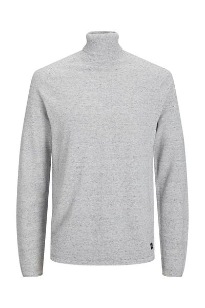 Jack & Jones Jack Jones Basic Плетен пуловер с обло деколте за мъже - 12137190