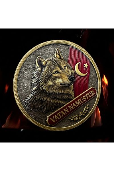 Ex Patch Patch 3d Patria Namustur Bozkurt 9 Cm