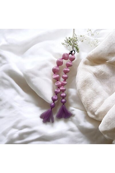 Butik Pembe Lila Ombreli Bubble Saç (1 adet)