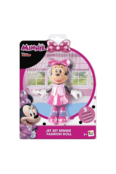 Disney Minnie Mickey - Papusa Fashion, Calatorie Distractiva Si Eleganta