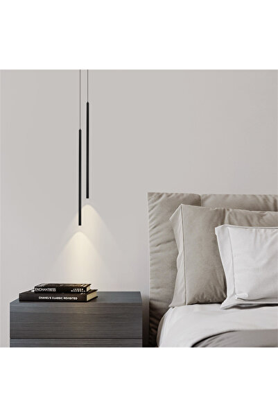 N Naturel Aydınlatma Stick Boru Led Sarkıt 2li Avize